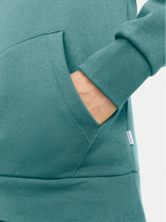 Jack & Jones Jack & Jones Mikina Corp 12152840 Zelená Regular Fit