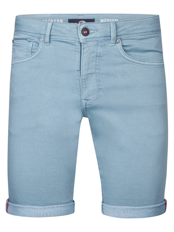 Petrol Industries Petrol Industries Джинсові шорти M-ROS-SHO005 Блакитний Slim Fit