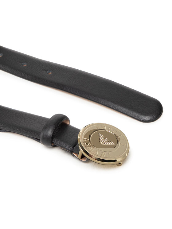 Emporio Armani Emporio Armani Дамски колан Y3I311 YRZ0A 80001 Черен