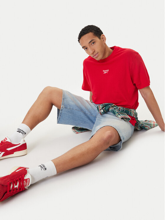 Reebok Reebok Póló Branagan RK25561CCM Piros Regular Fit