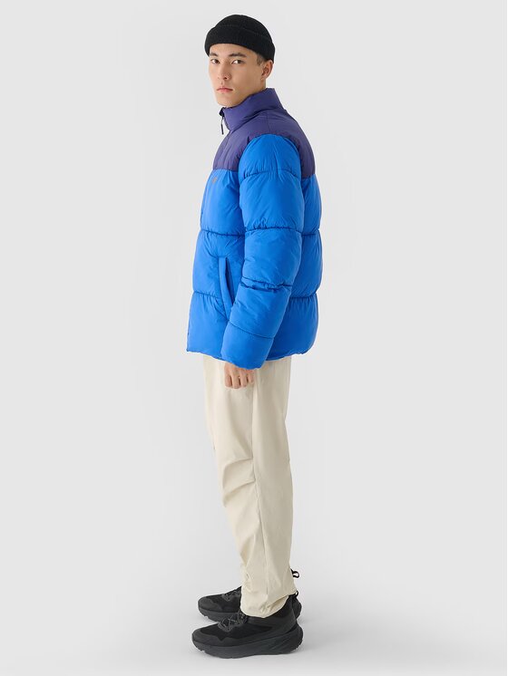 4F 4F Winterjacke 4FWAW24TDJAM485 Blau Regular Fit