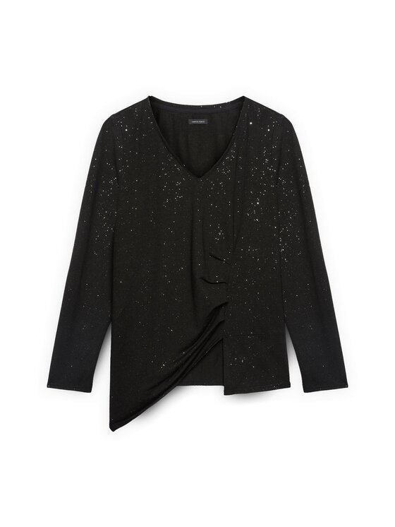 Fiorella Rubino Fiorella Rubino T-shirt G01QL008820N033 Nero Slim Fit