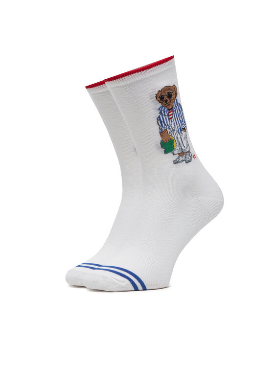 Polo Ralph Lauren Polo Ralph Lauren Set 3 parov ženskih visokih nogavic 455972027001 Bež
