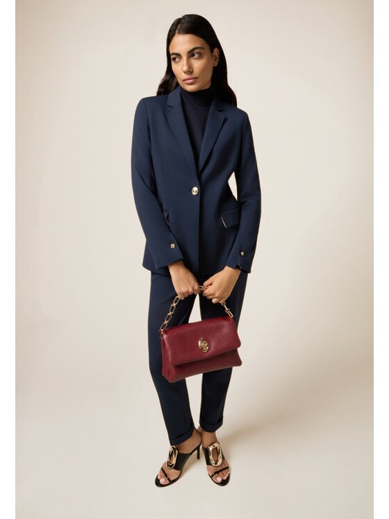 Oltre Oltre Giacca outdoor Q795R104587N034 Blu Regular Fit