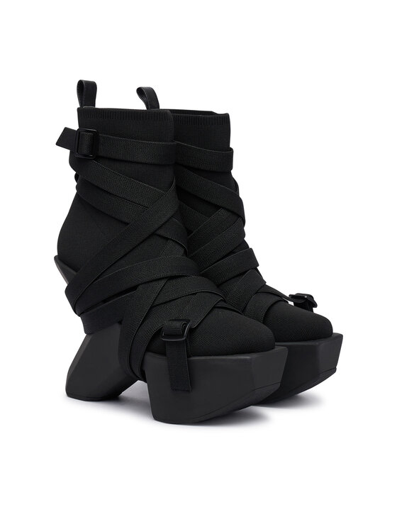 United Nude United Nude Ботильйони Boulder Bond Boot 1102201117 Чорний