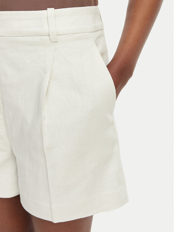Calvin Klein Jeans Calvin Klein Jeans Bavlnené šortky LV047F632G Biela Regular Fit