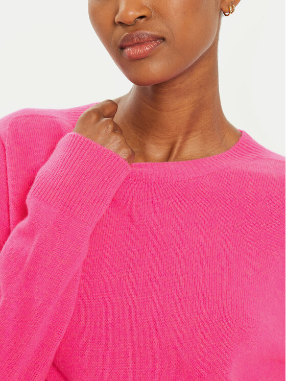 OUI OUI Sweater 89202 1340108 Rózsaszín Regular Fit
