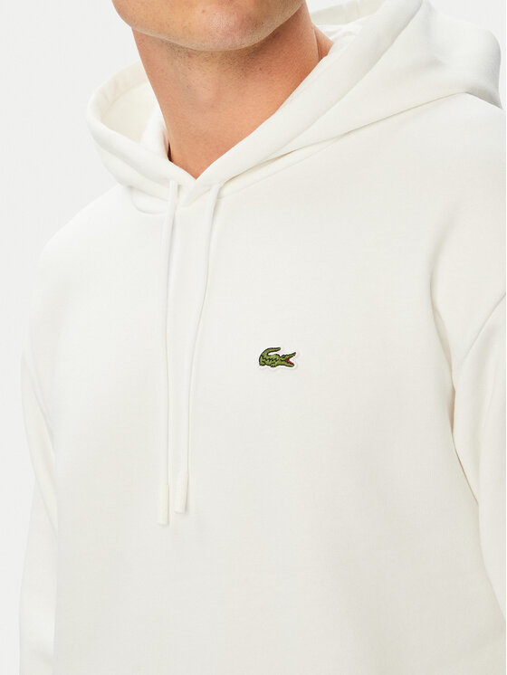 Lacoste Lacoste Bluza SH8863 Kremowy Relaxed Fit