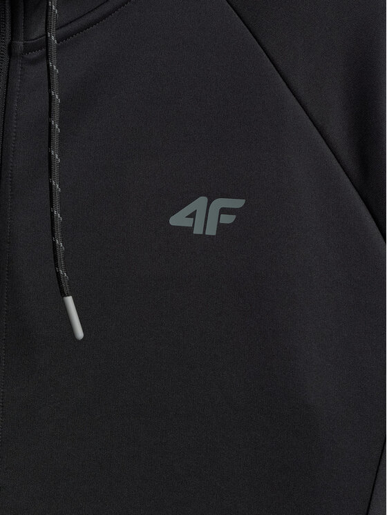 4F 4F Bluza VICTORY PACK Czarny Regular Fit