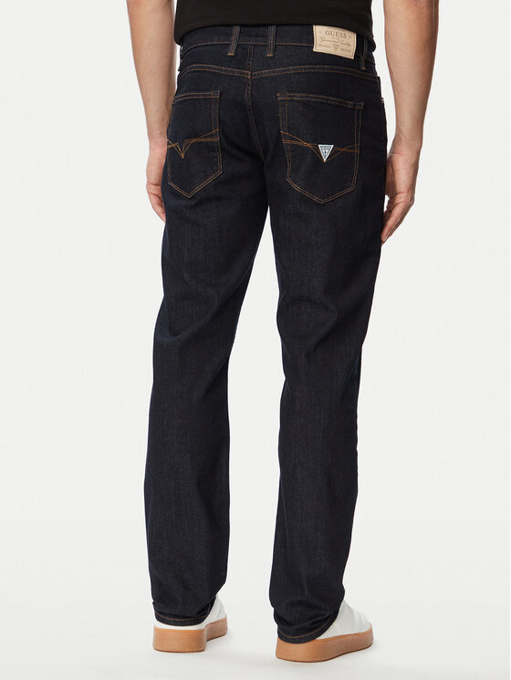 Guess Guess Τζιν Angels M6YAN2 D1472 Σκούρο μπλε Slim Fit