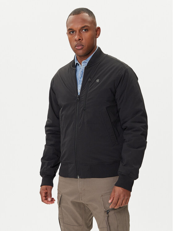 G-Star Raw Kurtka bomber Tech D25508-E070 Czarny Regular Fit
