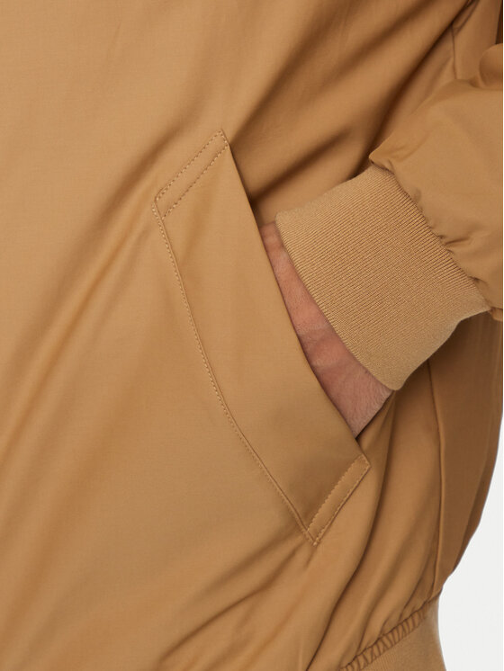 Tommy Hilfiger Tommy Hilfiger Giacca di transizione Club Harrington MW0MW35670 Beige Regular Fit