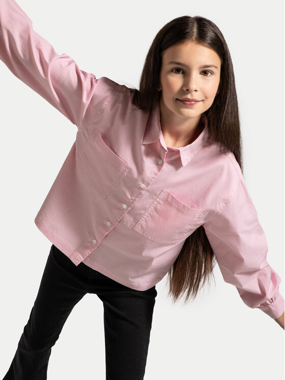 Coccodrillo Coccodrillo Camicia ZC4140101CGJ Rosa Regular Fit