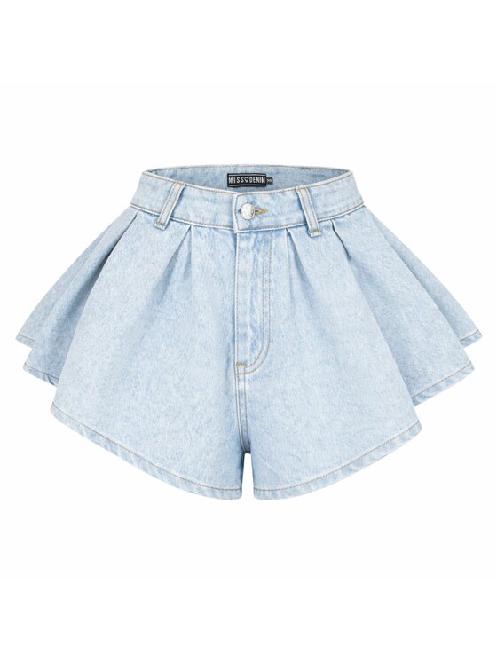 MissDenim MissDenim Szorty jeansowe Skorts Niebieski Regular Fit