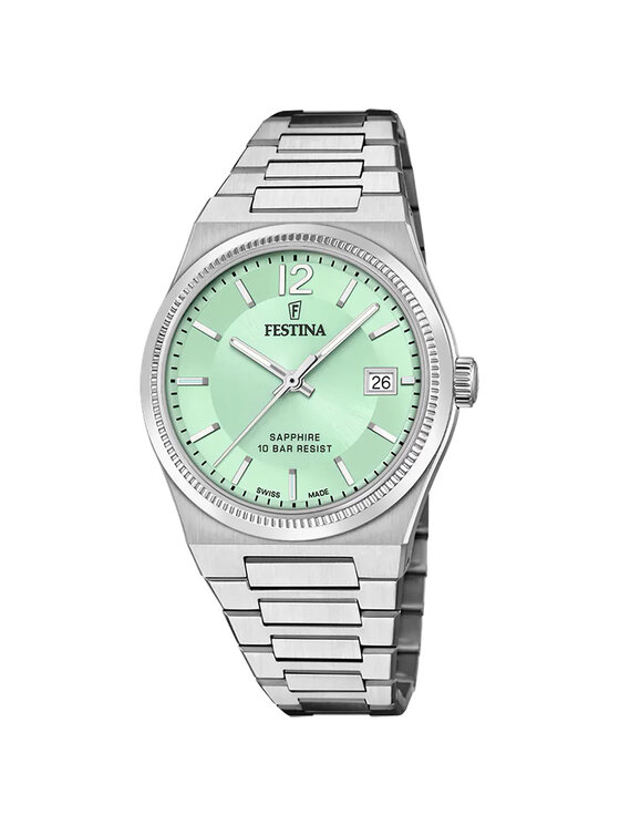 Festina Festina Zegarek F20035-3 Srebrny