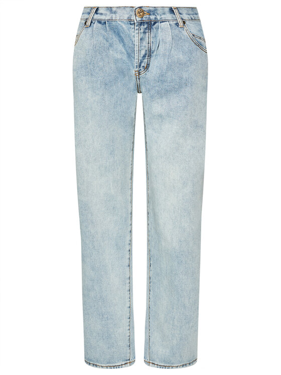 One Teaspoon One Teaspoon Jeansy Montana Smiths 23173 Modrá Boyfriend Fit