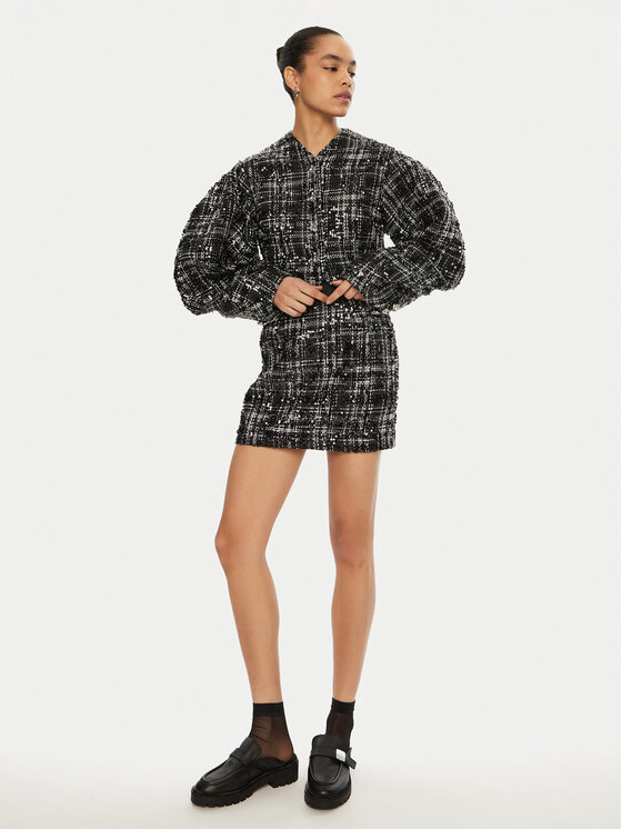 ROTATE ROTATE Преходно яке 113908 Черен Regular Fit
