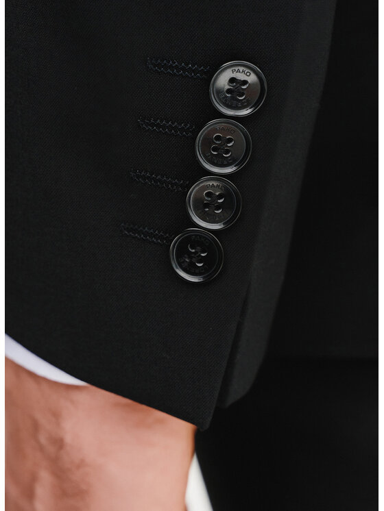 Pako Lorente Pako Lorente Marynarka P25SP-3G-029 Czarny Slim Fit