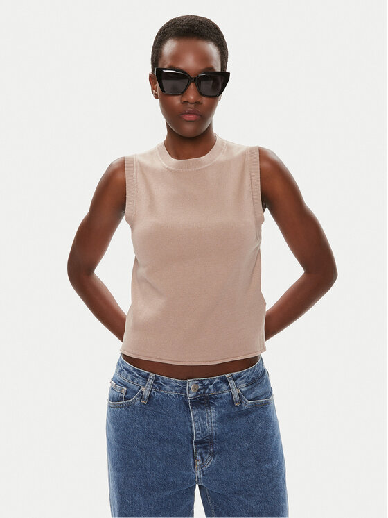 Brave Soul Brave Soul Bluza LKV-555BARCAB Bež Straight Fit