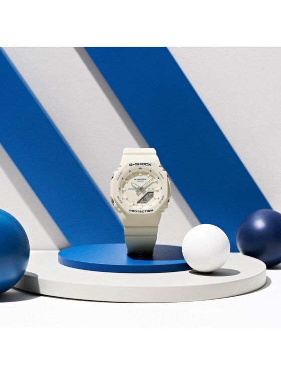 Casio Casio Zegarek 4549526419348 Beżowy
