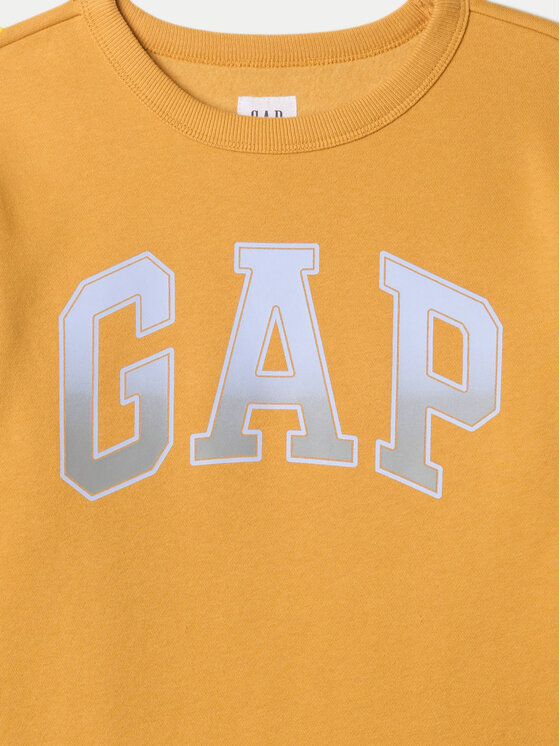 Gap Gap Суитшърт 531000 Златист Regular Fit