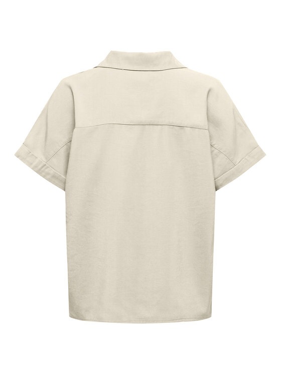 ONLY ONLY Polo Aris 15364279 Μπεζ Loose Fit