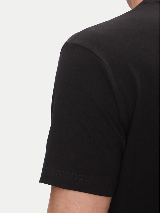 Karl Lagerfeld Jeans Karl Lagerfeld Jeans Tricou A2M17072 Negru Regular Fit