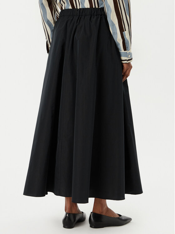 Weekend Max Mara Weekend Max Mara Trapézová sukňa Curvato 2615101051 Čierna Regular Fit