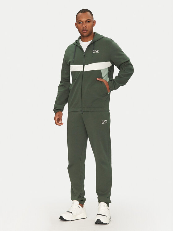 Męski Dres EA7 Emporio Armani, Rozmiar L, Granatowy, 7M000283 AF12660 U8109