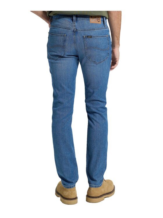 Lee Lee Jeansy 112376414 Niebieski Slim Fit