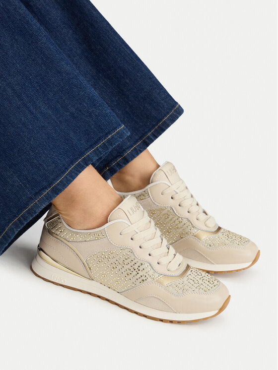 Liu Jo Liu Jo Sneakersy Maxi Wonder Low 02 BA6015 PX821 Beżowy