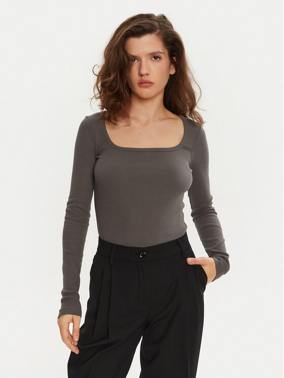 Brave Soul Brave Soul Bluza LLT-624CHARLIE2 Siva Regular Fit