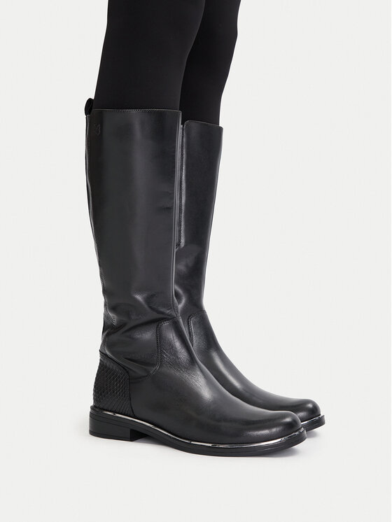 Caprice Cizme lungi riding 9-25525-45 Negru