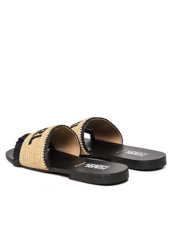 KARL LAGERFELD KARL LAGERFELD Šlepetės KL82400 Smėlio