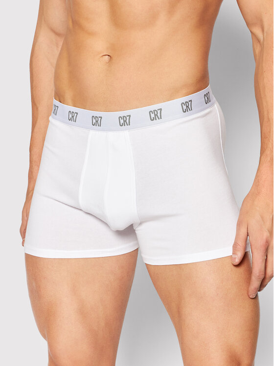Cristiano Ronaldo CR7 Cristiano Ronaldo CR7 Σετ μποξεράκια 3 τμχ Main Basic 3Pack 8100-49-100 Λευκό