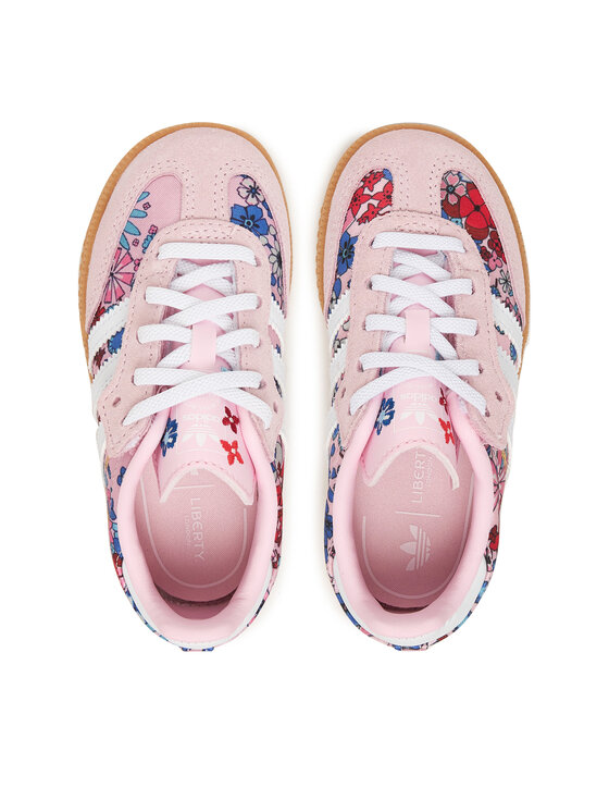 adidas adidas Sneakersy Liberty London Samba Og Comfort Closure Elastic Lace JQ2006 Różowy