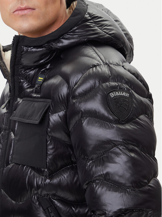 Blauer Blauer Μπουφάν μεταβατικό 25WBLUC02080 Μαύρο Regular Fit