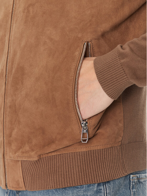 Milestone Milestone Bomber MSTristan 511620 21220 Smeđa Regular Fit