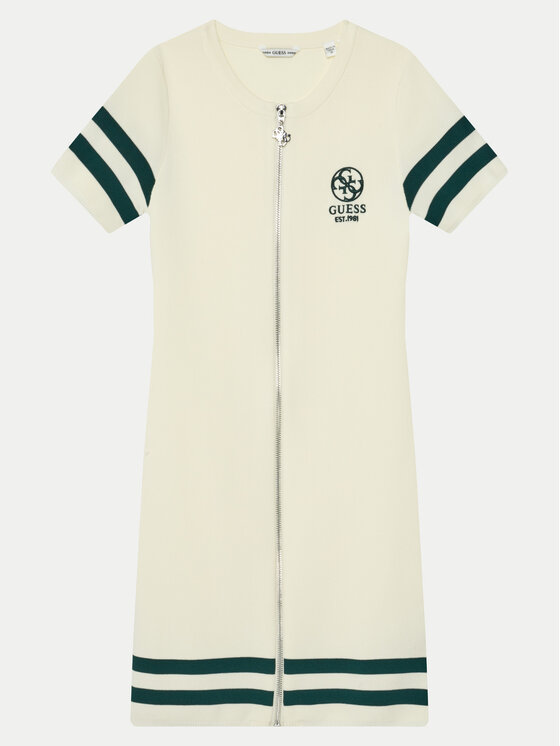 Guess Guess Трикотажна сукня J5RK49 ZZ04U Écru Regular Fit