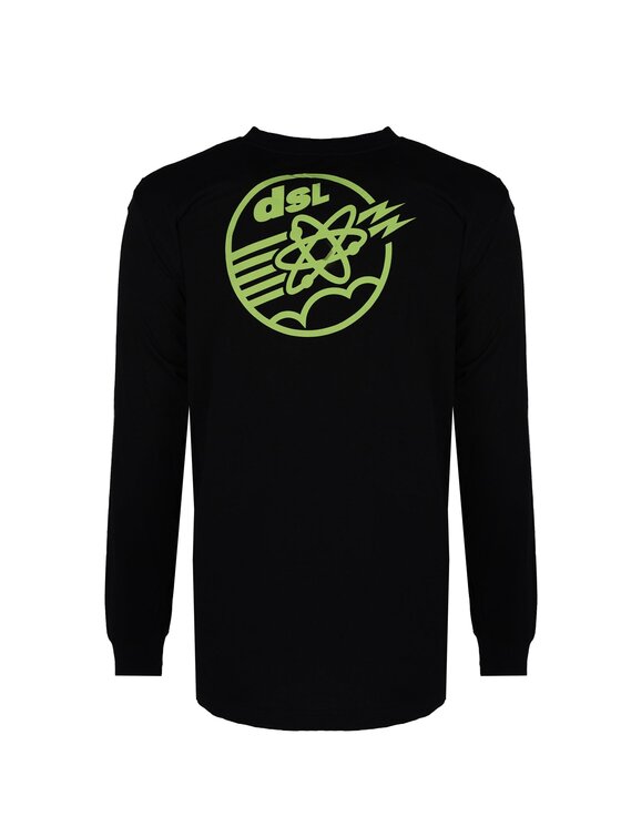 Diesel Diesel Longsleeve A06768-0GRAM Μαύρο Regular Fit