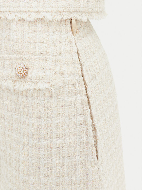 Guess Guess Cпідниця-міні W5RD63 WGW82 Бежевий Regular Fit