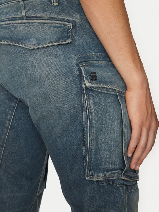 G-Star Raw G-Star Raw Jeansy Rovic Zip 3D D23077-D775 H139 Niebieski Regular Fit