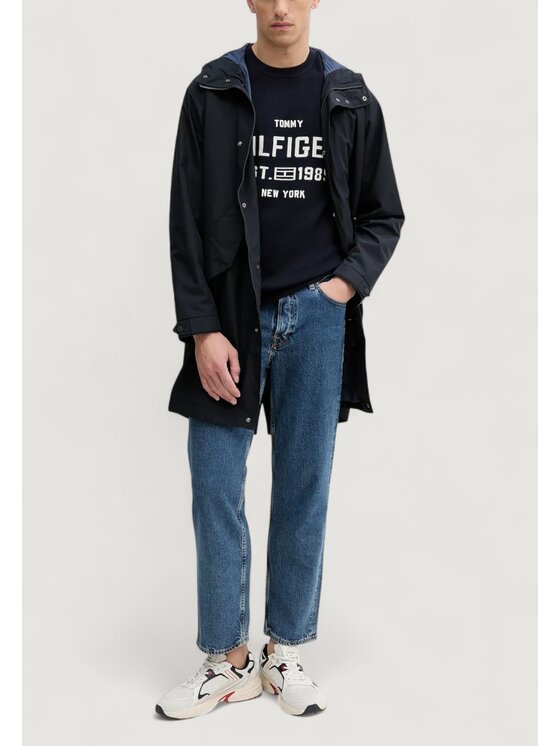 Tommy Hilfiger Tommy Hilfiger Maglione ATHLEISURE CREW NECK Blu Casual Fit