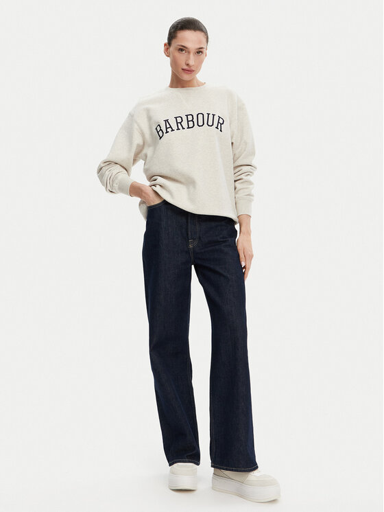 Barbour Barbour Majica dugih rukava LOL0591WH71 Siva Regular Fit