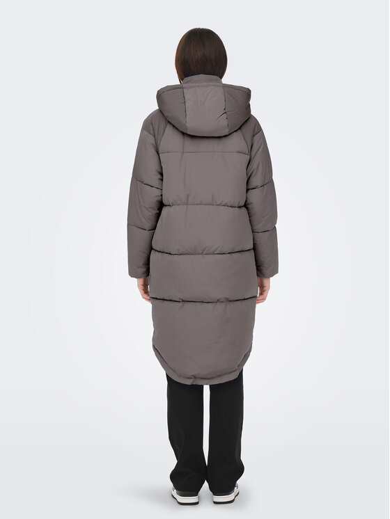 ONLY ONLY Зимно яке 15160167 Сив Relaxed Fit