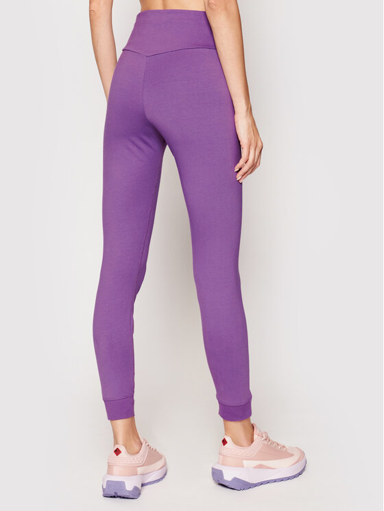 Diadora Diadora Legginsy Spotlight 102.177101 Fioletowy Slim Fit