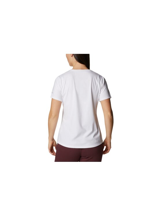 Columbia Columbia T-shirt Columbia Sun Trek W Graphic Tee Bianco Regular Fit