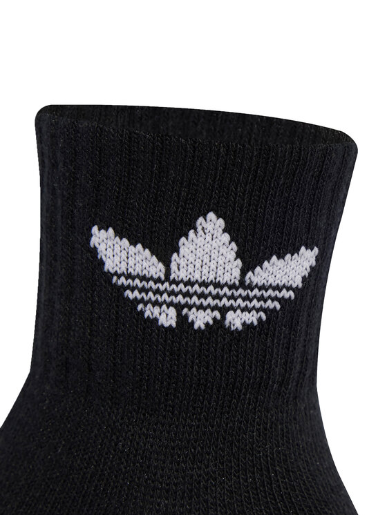 adidas adidas Set 3 parov otroških visokih nogavic JW2934 Pisana