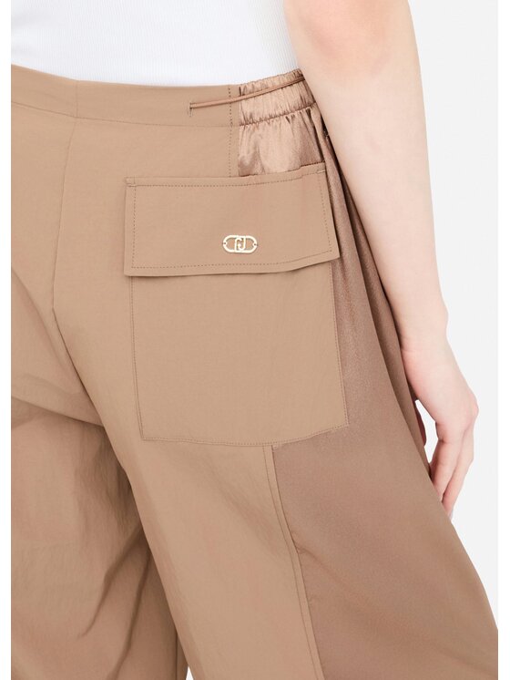 Liu Jo Liu Jo Pantaloni di tessuto TF5021T376781324 Beige Regular Fit