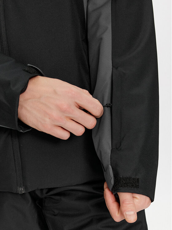 4F 4F Μπουφάν για σκι 4FAW23TTJAM306 Μαύρο Regular Fit